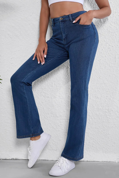 Straight Jeans with Pockets