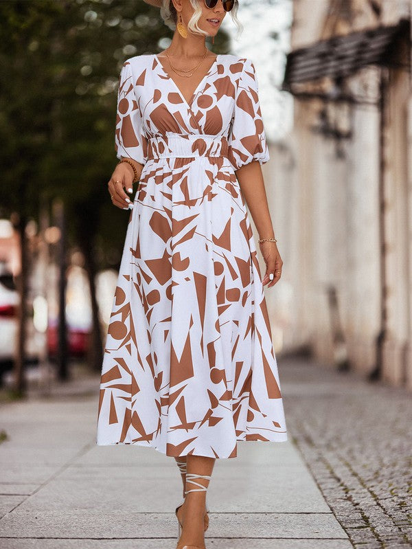 Women Printed Long Dress