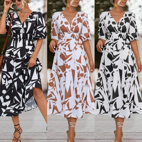 Women Printed Long Dress