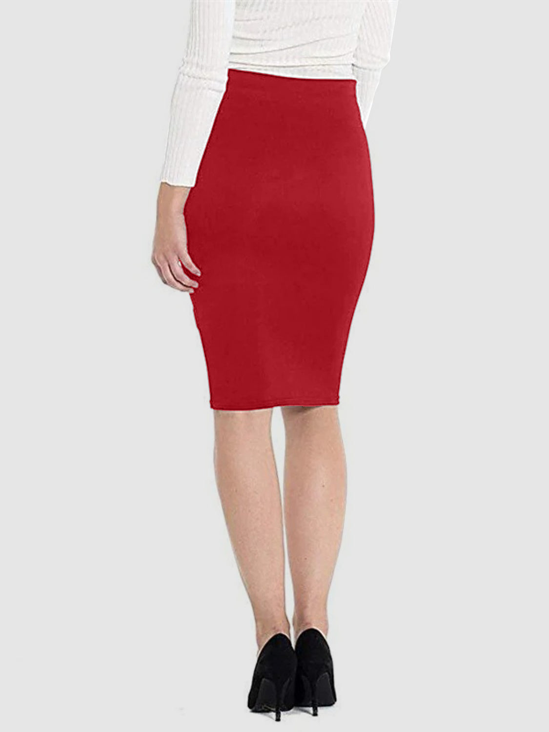 High Waist Wrap Skirt - Shimmervee