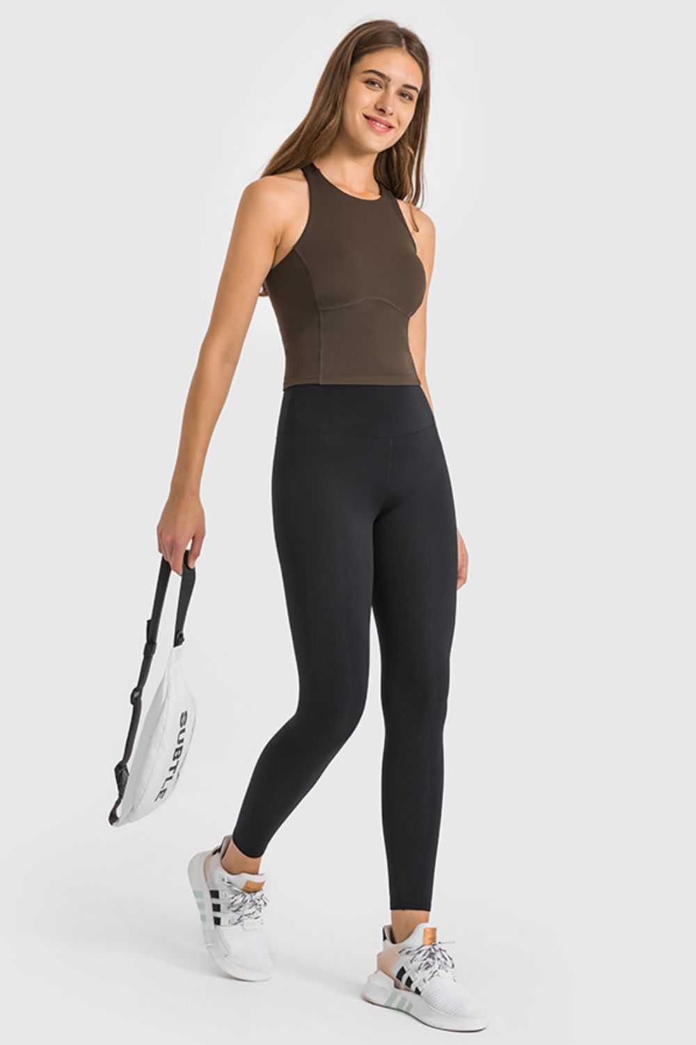 Millennia High Waist Ankle-Length Yoga Leggings