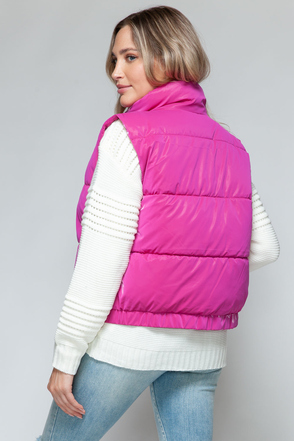 Snobbish Fine Fur Lining Quilted Vest