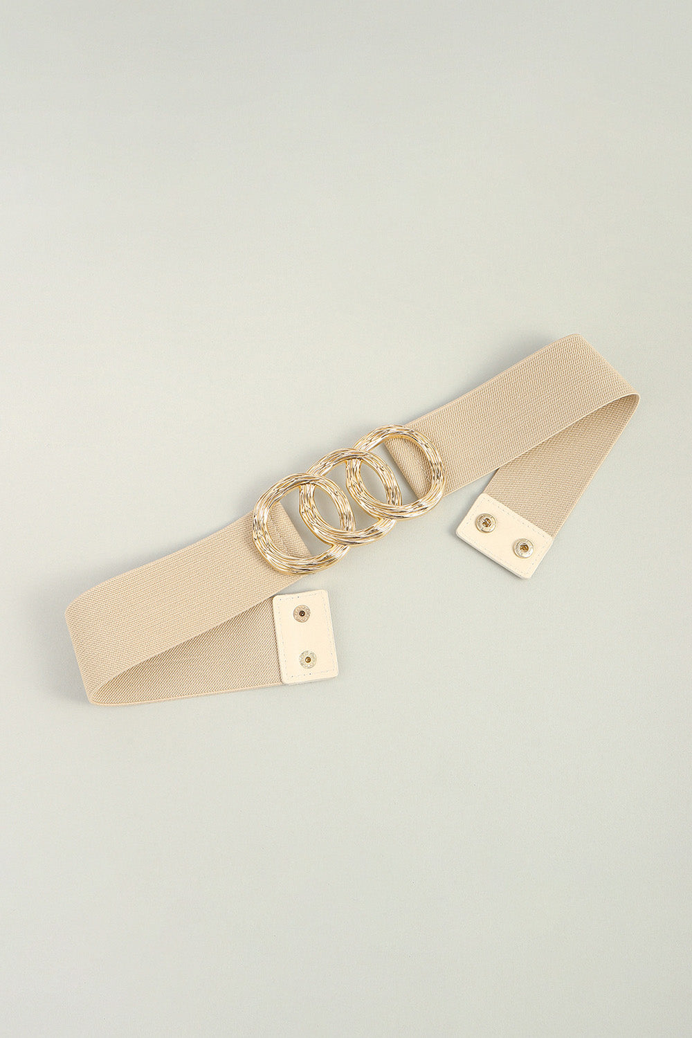 Zinc Alloy Buckle Elastic Wide Belt - Shimmervee