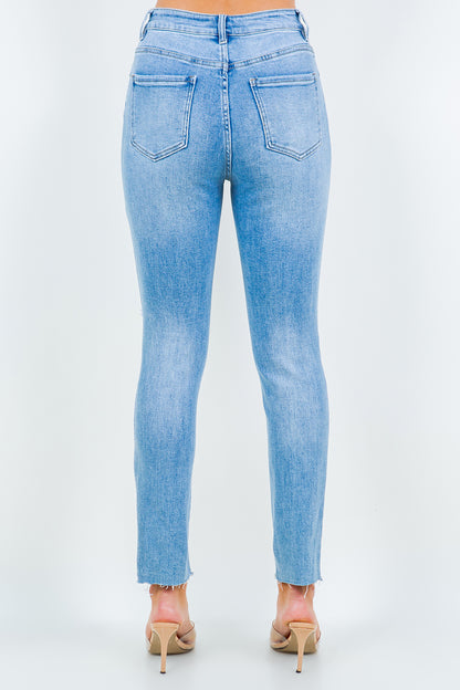 American Bazi High Waist Destroyed Jeans