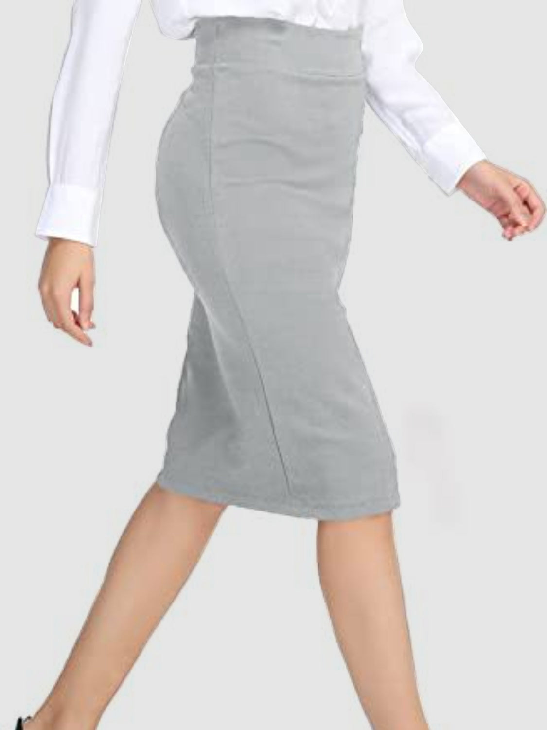 High Waist Wrap Skirt - Shimmervee