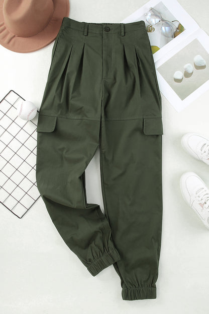 High Waist Cargo Pants