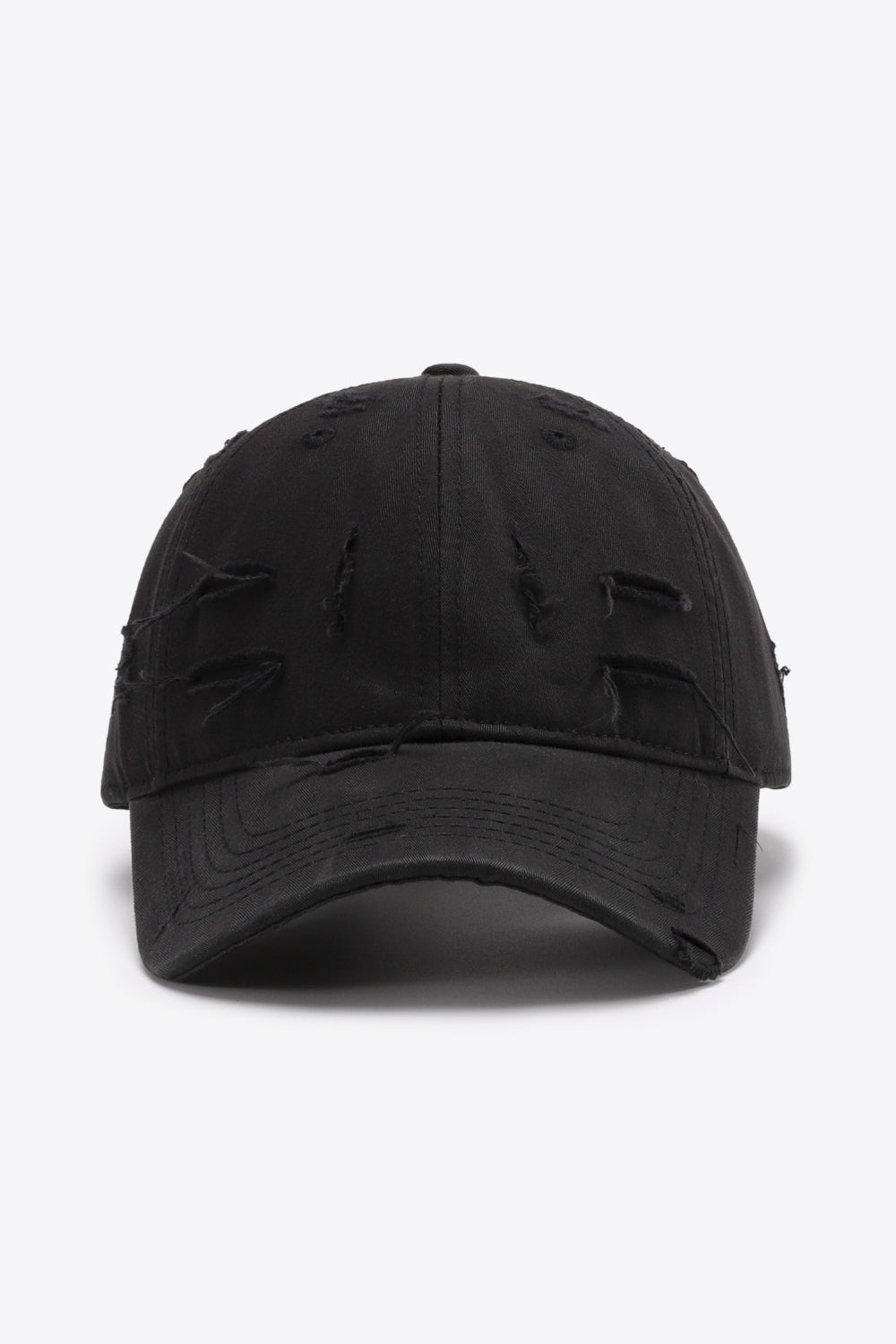 Distressed Adjustable Baseball Cap - Shimmervee