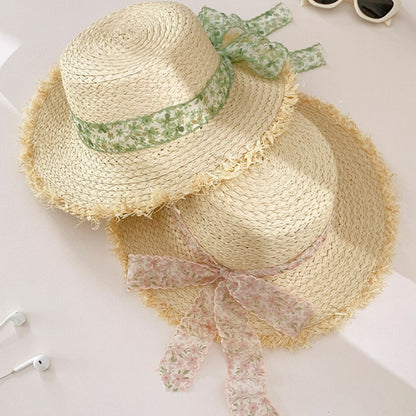 Raffia Straw Braided Sun Hat - Shimmervee