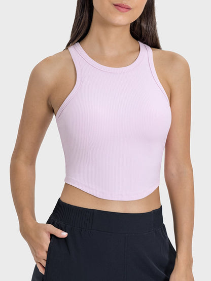 Millennia Round Neck Racerback Active Tank