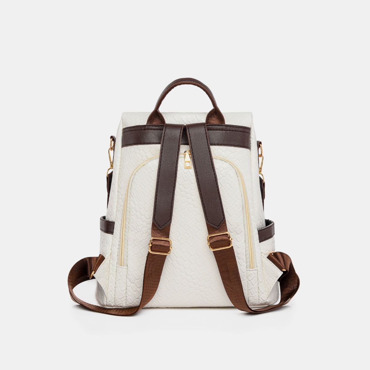 PU Leather Backpack Bag - Shimmervee