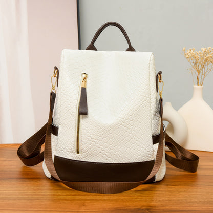 PU Leather Backpack Bag - Shimmervee