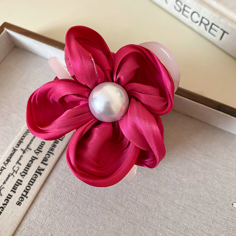 Flower Acrylic Hair Claw Clip - Shimmervee