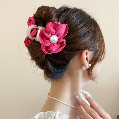 Flower Acrylic Hair Claw Clip - Shimmervee