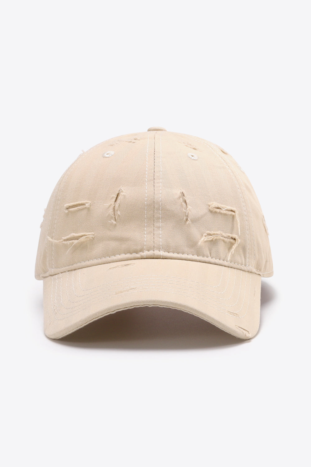 Distressed Adjustable Baseball Cap - Shimmervee