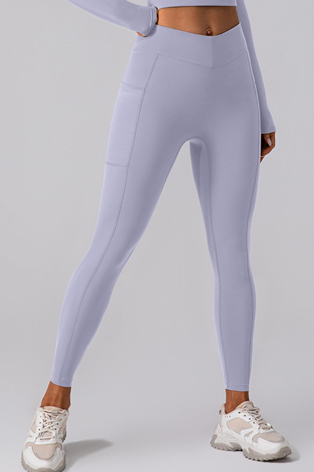 High Waist Active Leggings with Pockets - Shimmervee