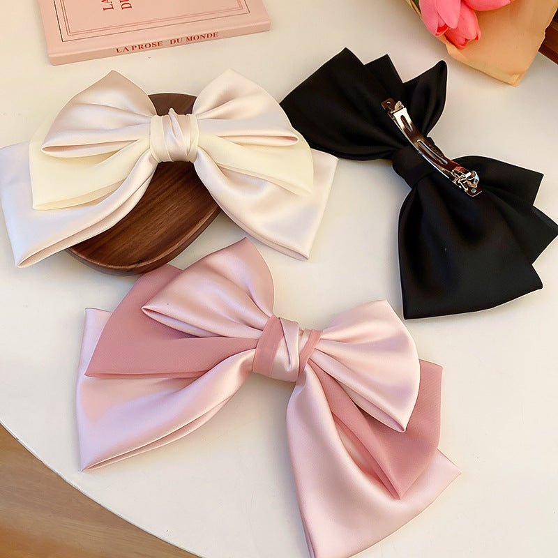 Bow Cloth Hair Clip - Shimmervee