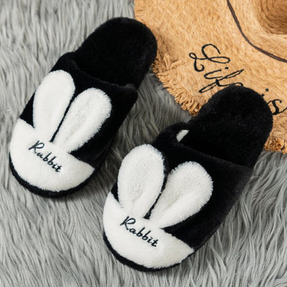 Rabbit Ears Round Toe Slippers - Shimmervee