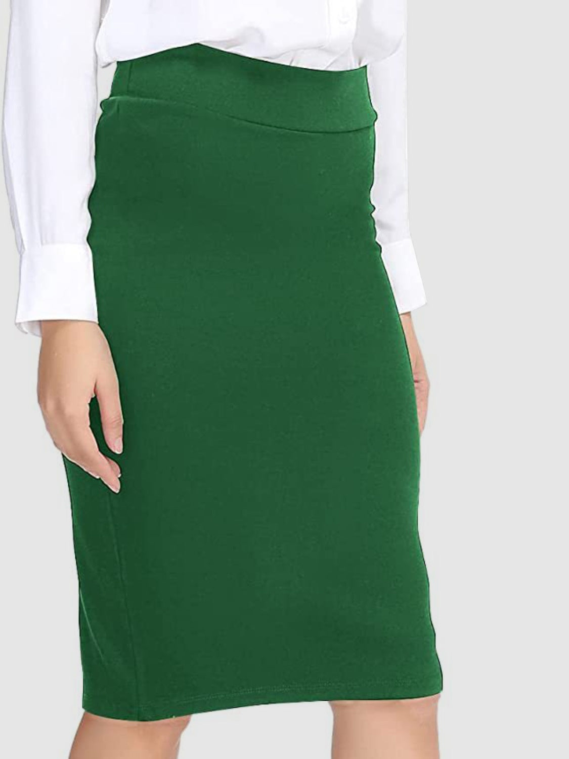 High Waist Wrap Skirt - Shimmervee