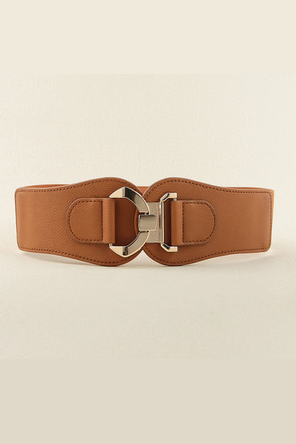 Alloy Buckle Elastic Belt