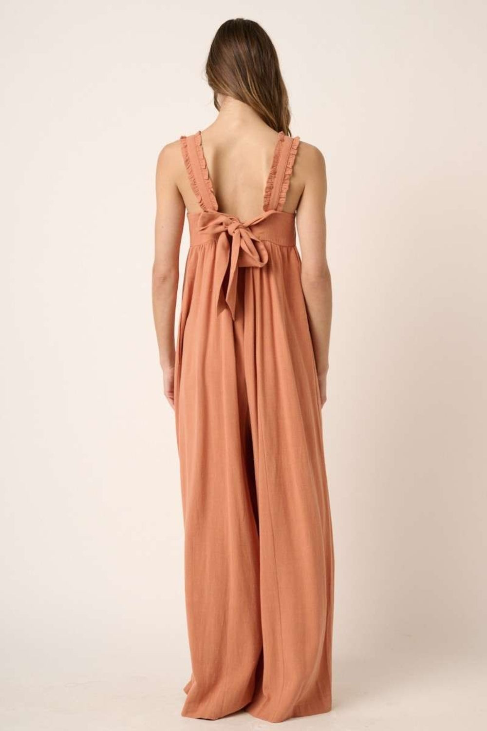 Mittoshop Sleeveless Wide Leg Jumpsuit - Shimmervee