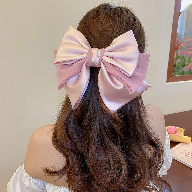 Bow Cloth Hair Clip - Shimmervee