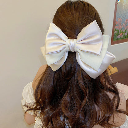 Bow Cloth Hair Clip - Shimmervee