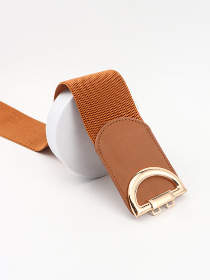 D Buckle Elastic Belt