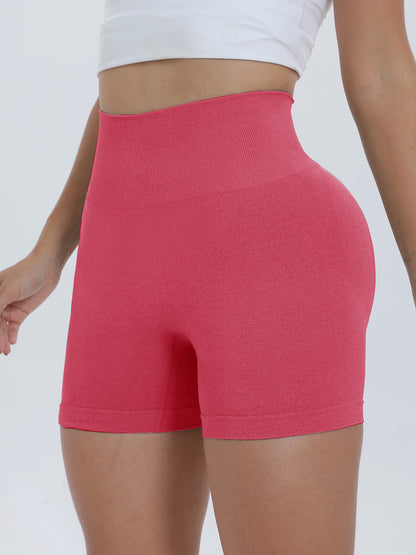 High Waist Active Shorts