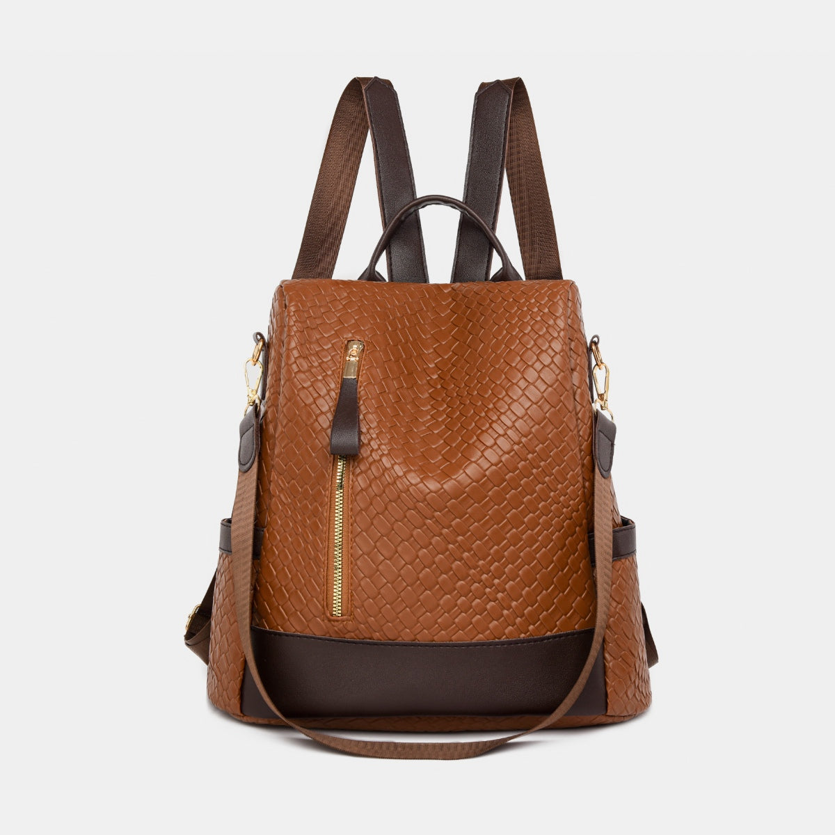 PU Leather Backpack Bag - Shimmervee