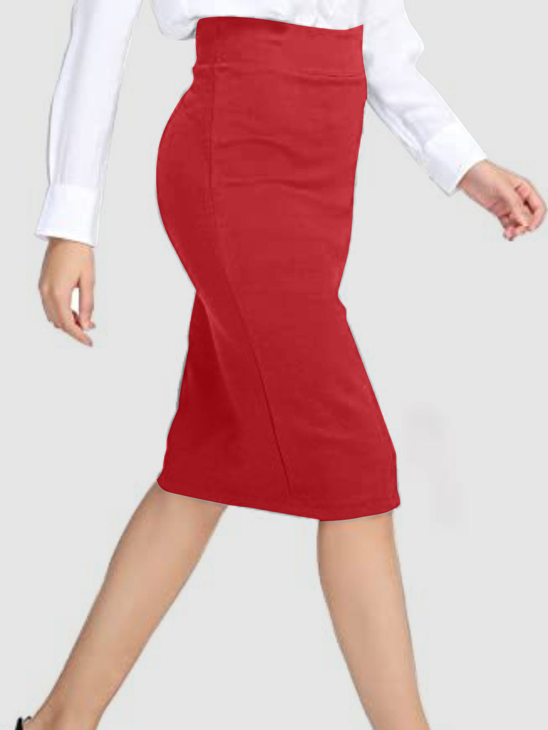 High Waist Wrap Skirt - Shimmervee