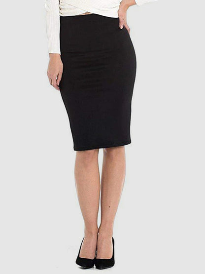 High Waist Wrap Skirt - Shimmervee