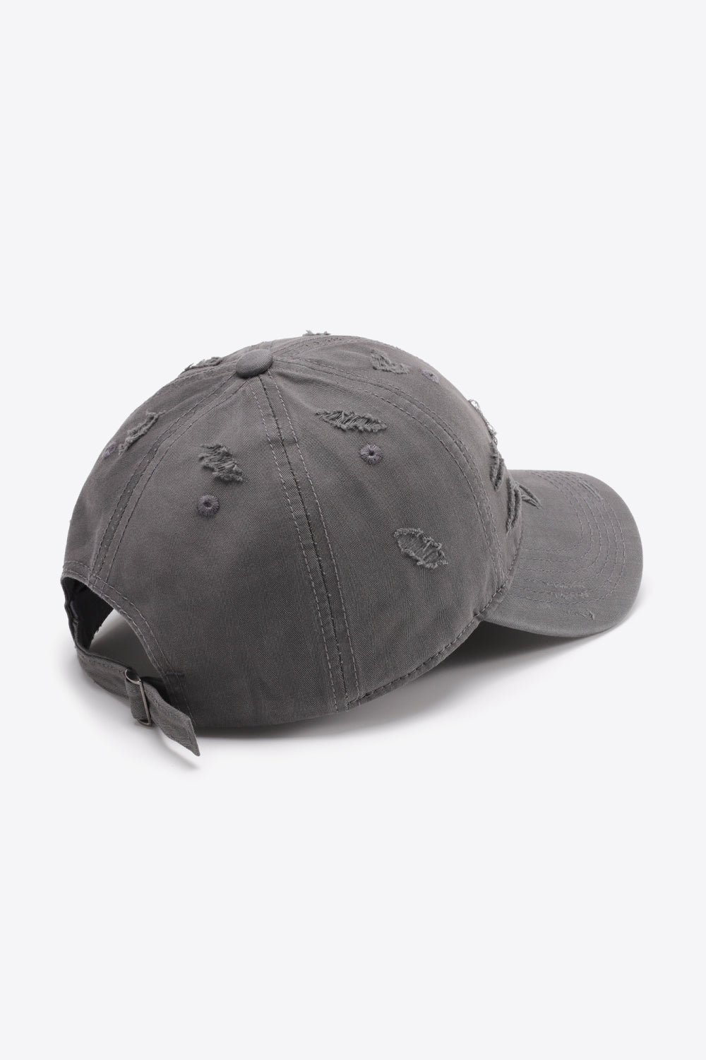 Distressed Adjustable Baseball Cap - Shimmervee