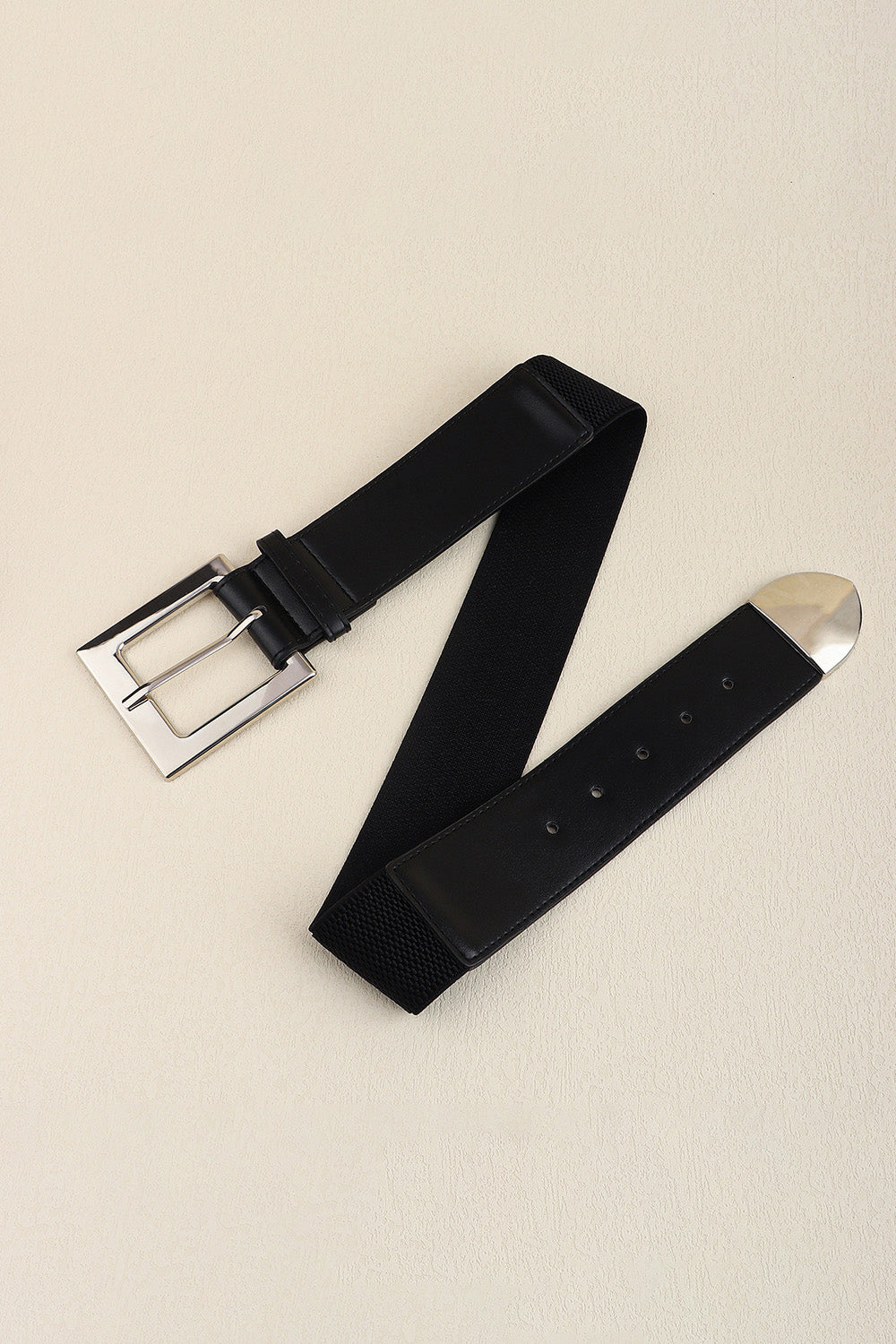 Zinc Alloy Buckle PU Leather Belt - Shimmervee