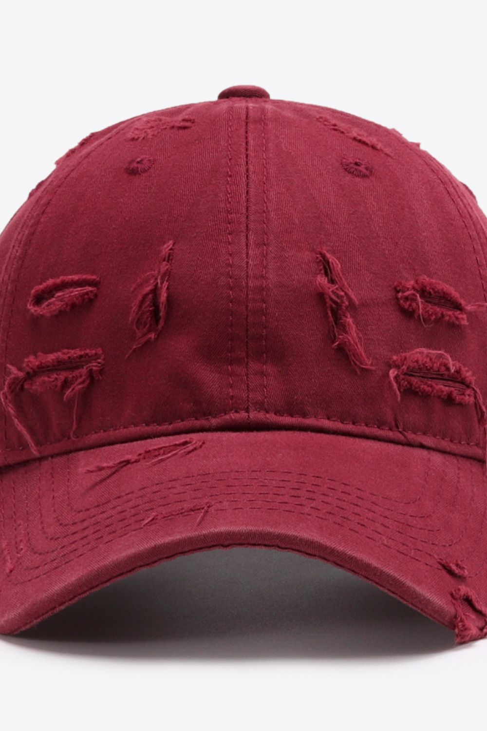 Distressed Adjustable Baseball Cap - Shimmervee