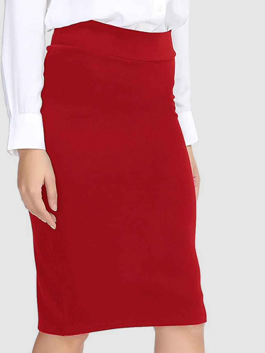 High Waist Wrap Skirt - Shimmervee