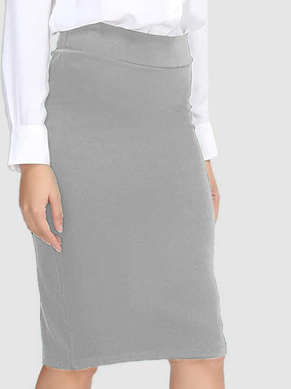 High Waist Wrap Skirt - Shimmervee