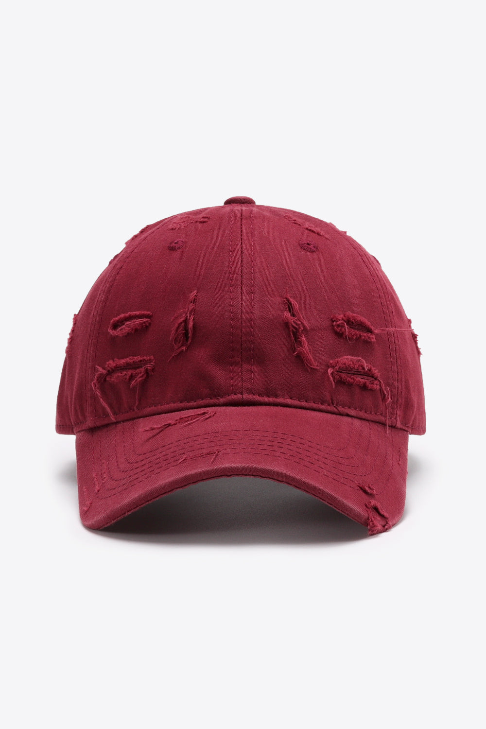 Distressed Adjustable Baseball Cap - Shimmervee