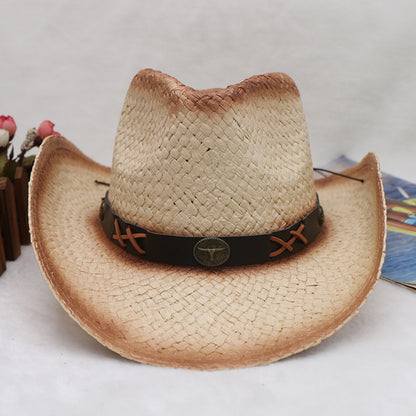 Papyrus Wide Brim Cowboy Hat - Shimmervee