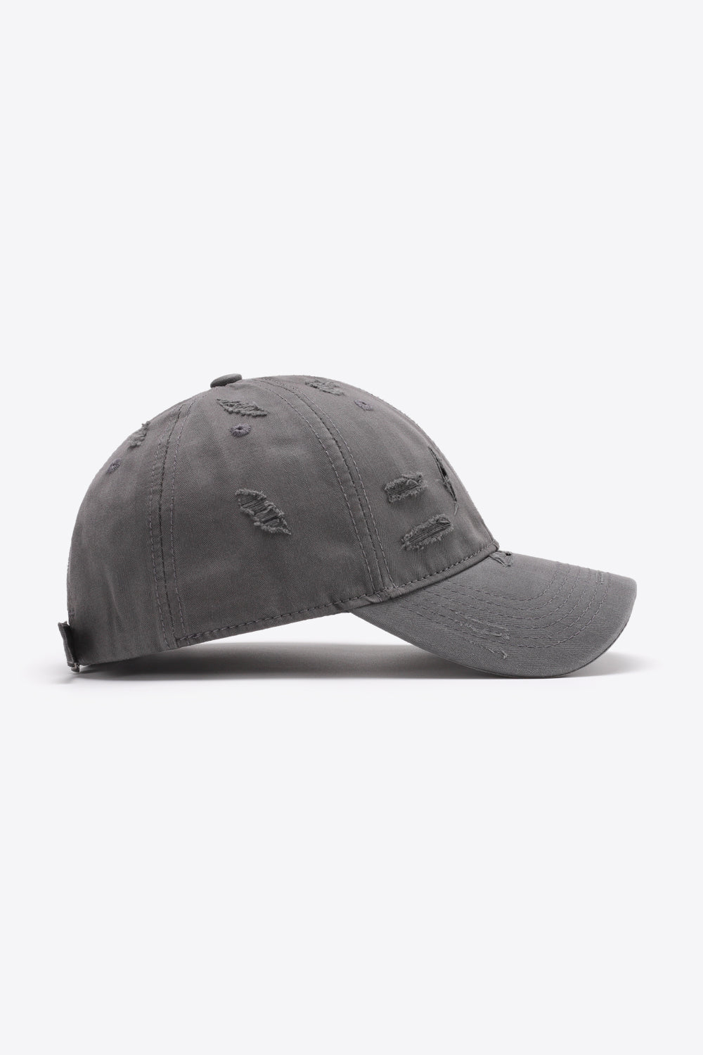 Distressed Adjustable Baseball Cap - Shimmervee