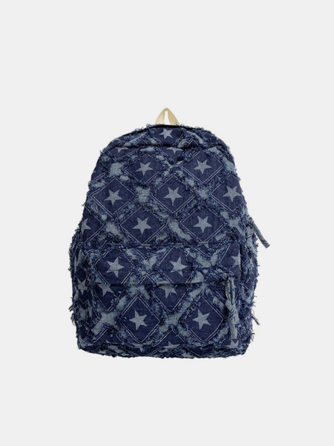 Star Denim Backpack Bag