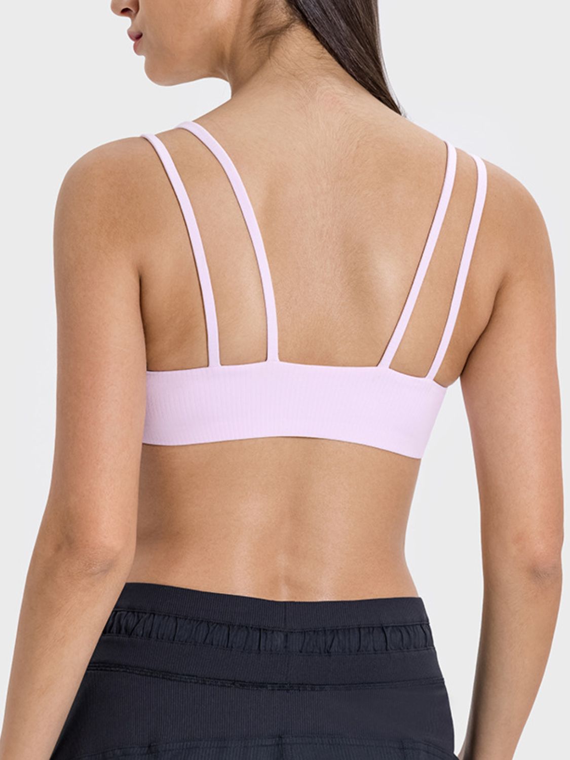 Millennia Scoop Neck Double Strap Active Cami