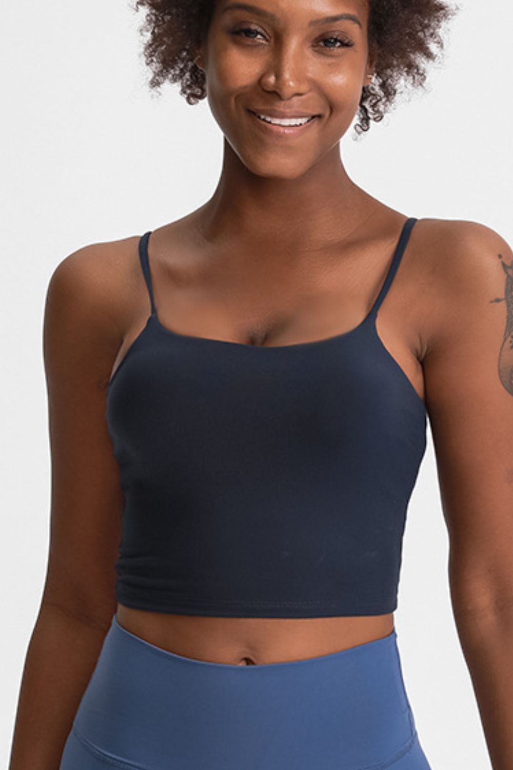 Millennia Feel Like Skin Scoop Neck Sports Cami