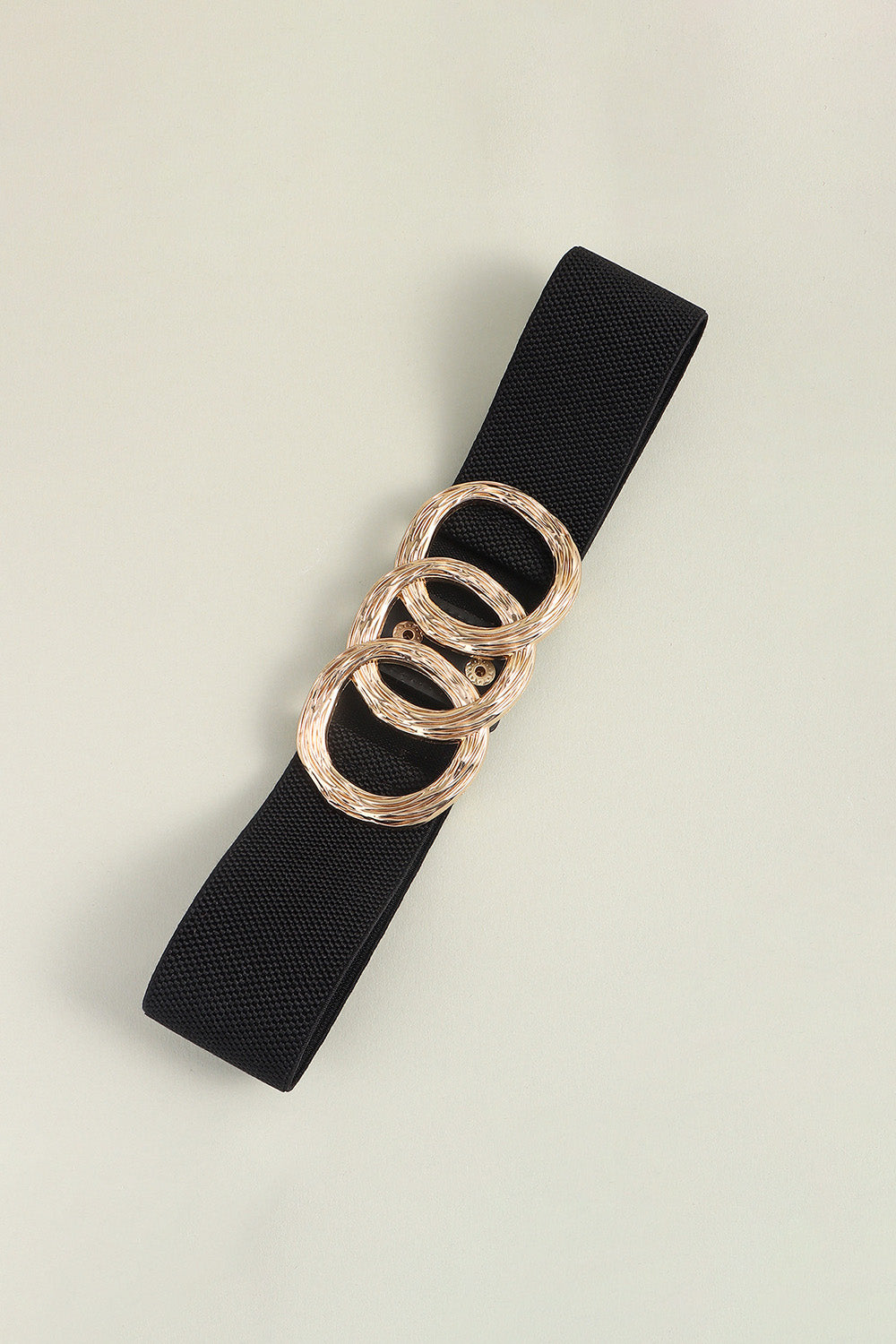 Zinc Alloy Buckle Elastic Wide Belt - Shimmervee