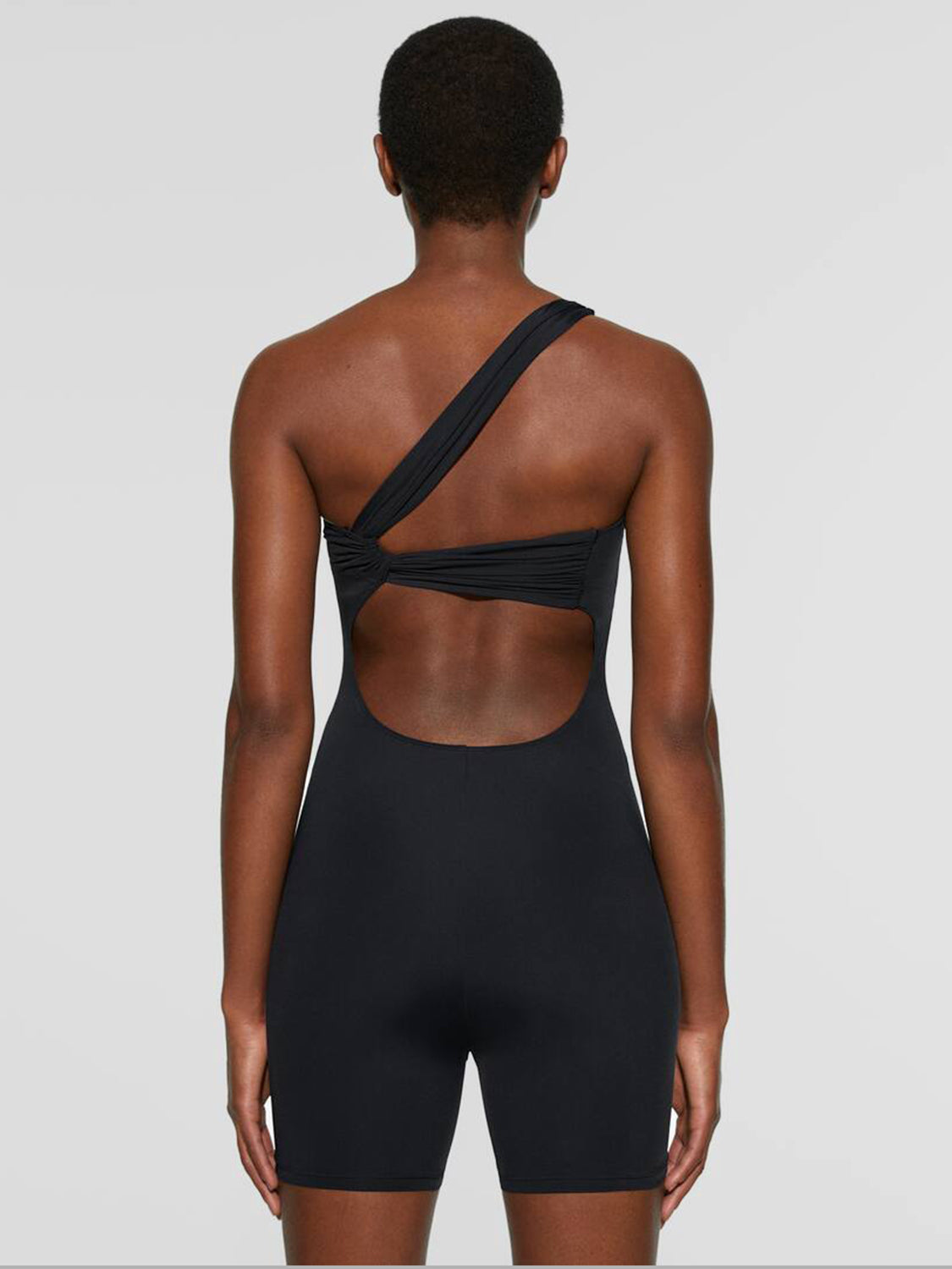 Single Shoulder Active Romper - Shimmervee